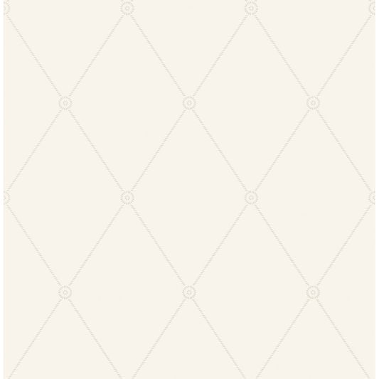 Cole & Son - Large Georgian Rope Trellis - Ivory - 100/13060.CS.0