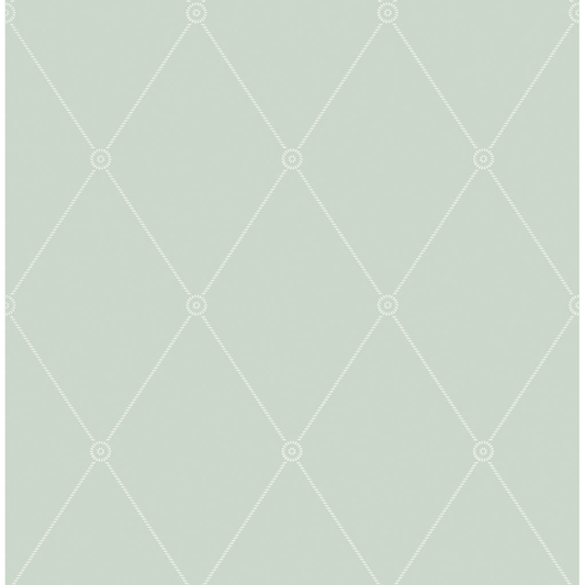 Cole & Son - Large Georgian Rope Trellis - Duck Egg - 100/13066.CS.0