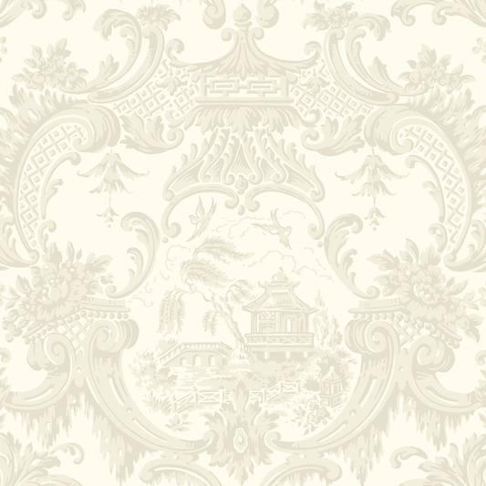 Cole & Son - Chippendale China - Ivory - 100/3010.CS.0