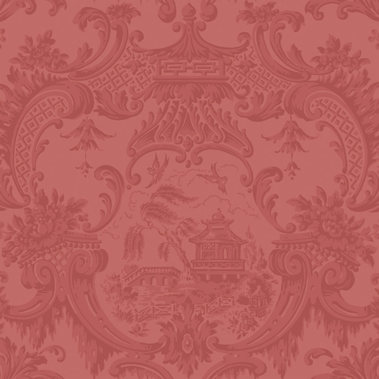 Cole & Son - Chippendale China - Red - 100/3015.CS.0