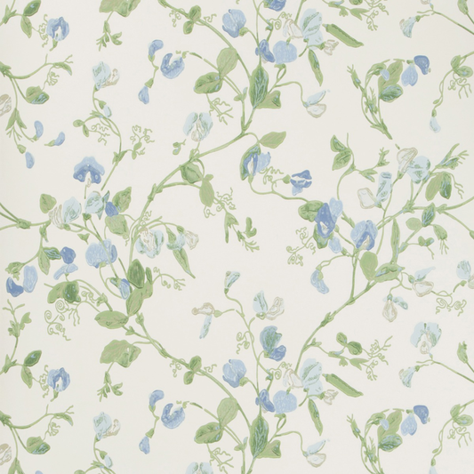 Cole & Son - Sweet Pea - Blue - 100/6031.CS.0