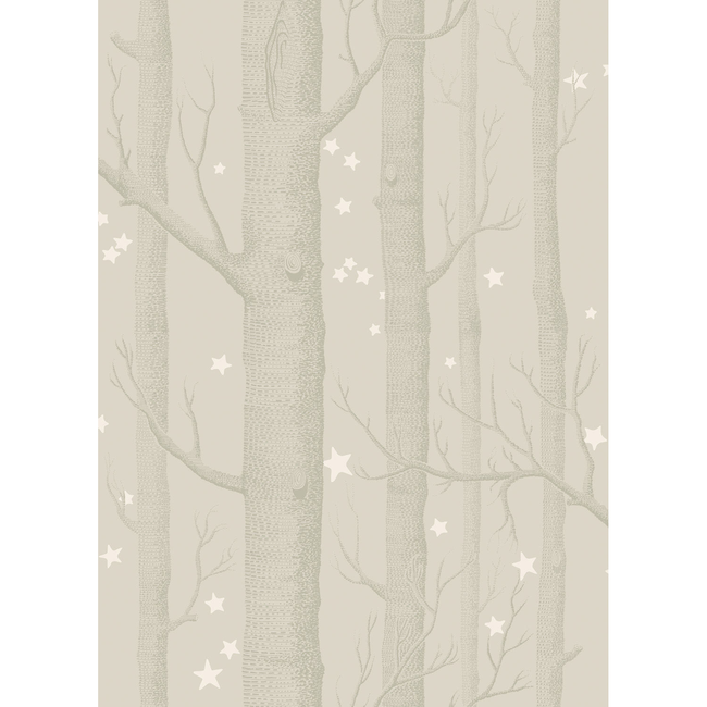 cole & son - woods & stars - grey - 103/11048.cs.0