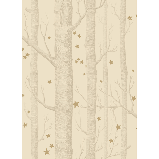 Cole & Son - Woods & Stars - Buff/Gold - 103/11049.CS.0