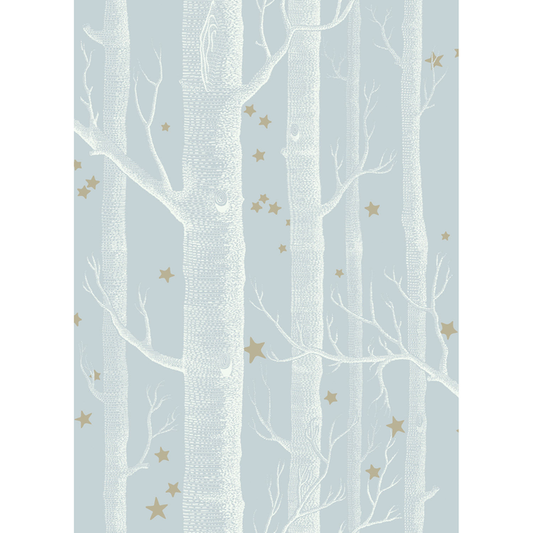 Cole & Son - Woods & Stars - Powder Blue - 103/11051.CS.0