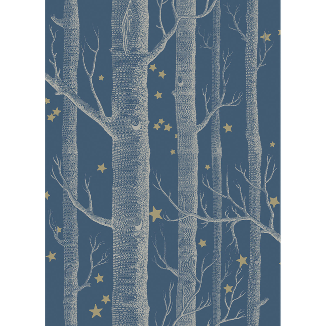 cole & son - woods & stars - midnight - 103/11052.cs.0