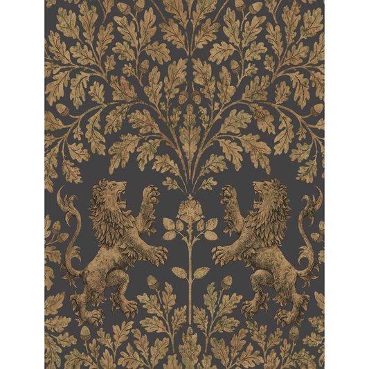 Cole & Son - Boscobel Oak - Ant Gold/Blk - 116/10036.CS.0