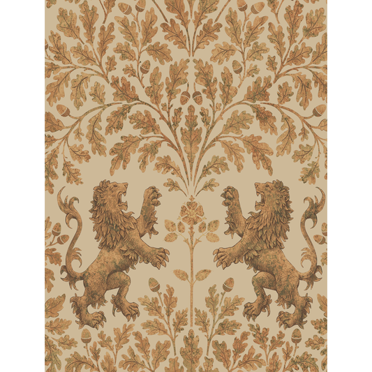 Cole & Son - Boscobel Oak - M Gold/Oat - 116/10037.CS.0