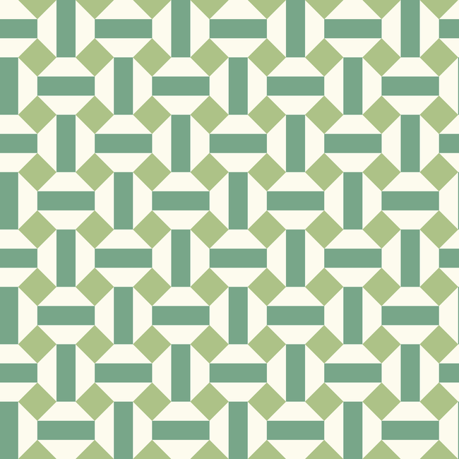 cole & son - alicatado - leaf greens on chalk - 117/12038.cs.0