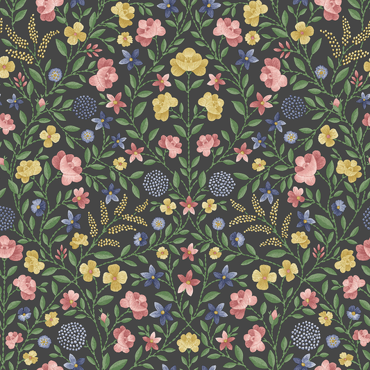 Cole & Son - Court Embroidery - Yellow - 118/13030.CS.0