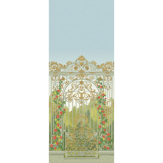 Cole & Son - Tijou Gate - Spring Green - 118/8017.CS.0