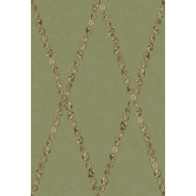 cole & son - cammei - olive - 123/4016.cs.0