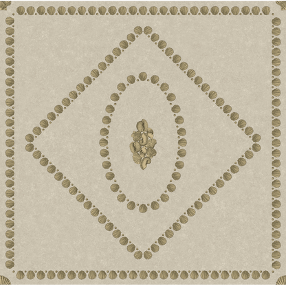 Cole & Son - Conchiglie - Gold On Stone - 123/5025.CS.0