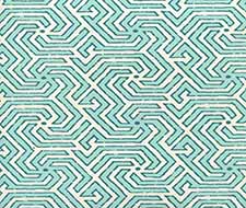 china seas - maze reverse two colors - 2520-01owp - turquoise dark turquoise