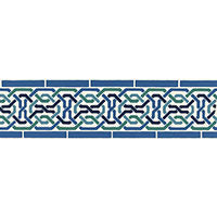 schumacher - darro mosaic border - 5006020