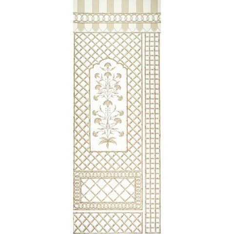 schumacher - bamboo trellis panel a - 5014390