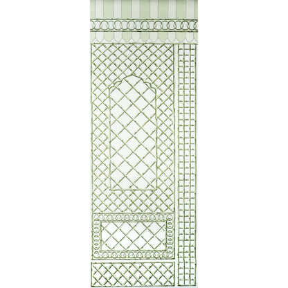 schumacher - Bamboo Trellis Panel B - 5014400