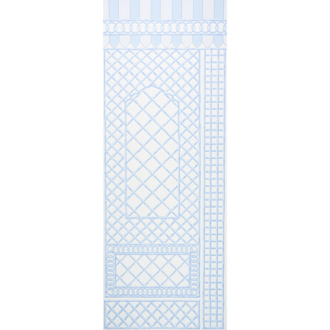 schumacher - bamboo trellis panel b - 5014400