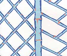 china seas - lyford trellis - 6020w-11 - new blue new navy terracotta