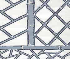 china seas - lyford trellis - 6020w-12 - slate cream