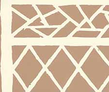 China Seas - Trellis Background - 6025-02WP - Camel II