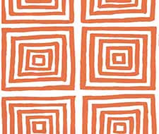 china seas - ziggurat - 6170-22wwp - orange