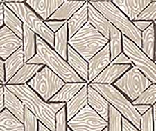 china seas - parquetry - 6280-01wwp - taupe brown