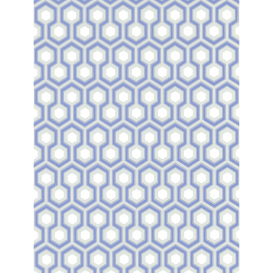 Cole & Son - Hicks' Hexagon - Blue/Gr - 66/8054.CS.0