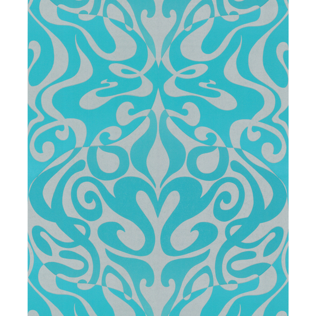 cole & son - woodstock - aqua - 69/7128.cs.0