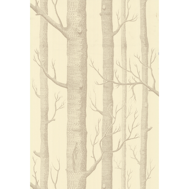 cole & son - woods - beige/cream - 69/12148.cs.0