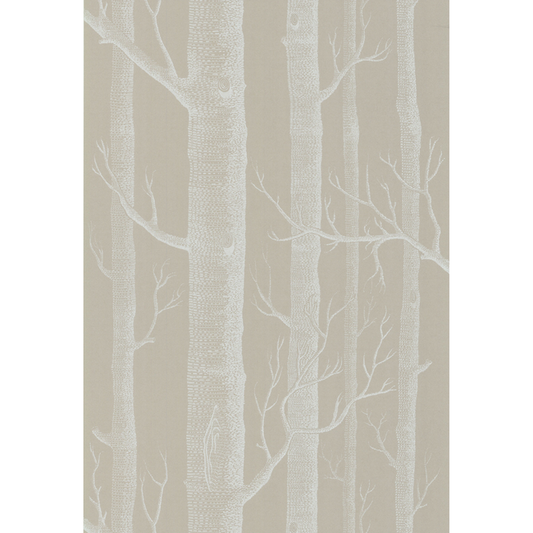 Cole & Son - Woods - White/Taupe - 69/12149.CS.0