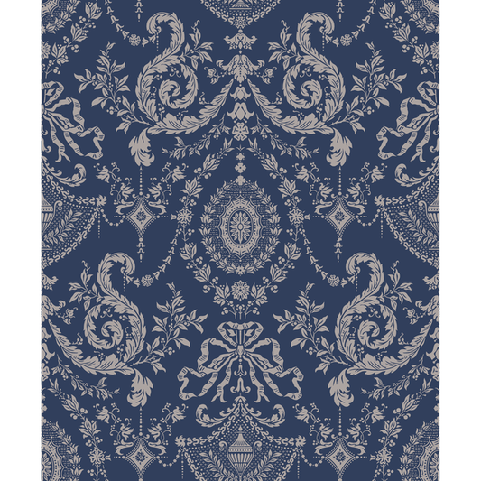 Cole & Son - Woolverston - Blue - 88/10043.CS.0