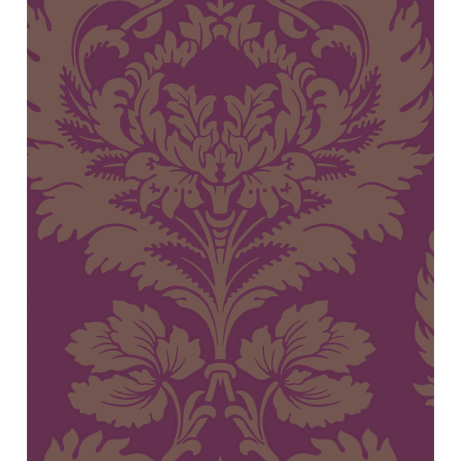 cole & son - hovingham - plum - 88/2009.cs.0