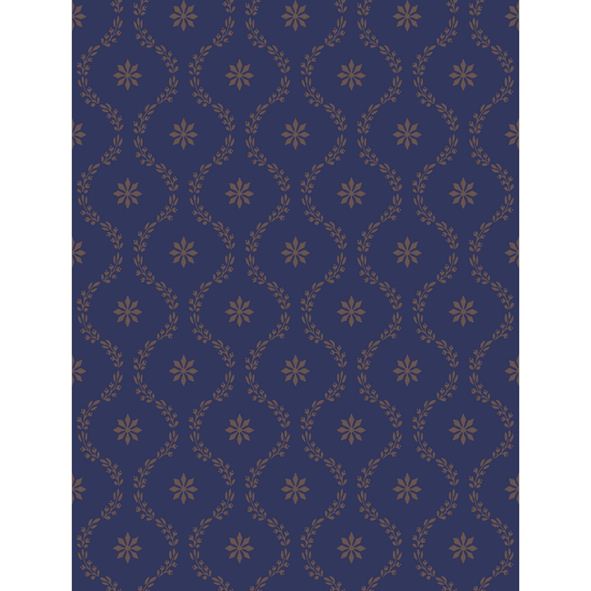 cole & son - clandon - navy - 88/3011.cs.0