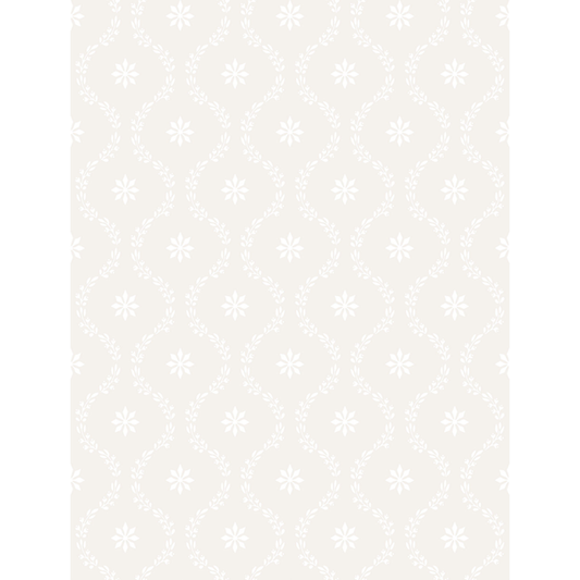 Cole & Son - Clandon - Snow - 88/3012.CS.0