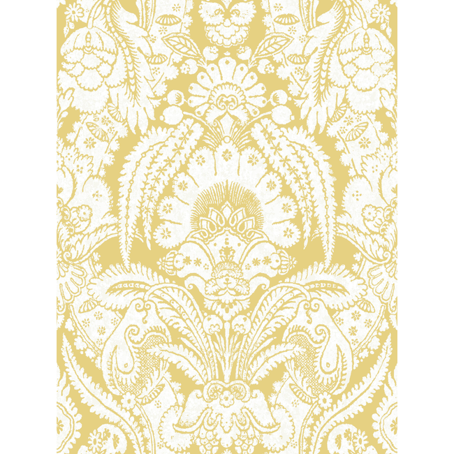 cole & son - chatterton - french yellow and ivory - 94/2013.cs.0