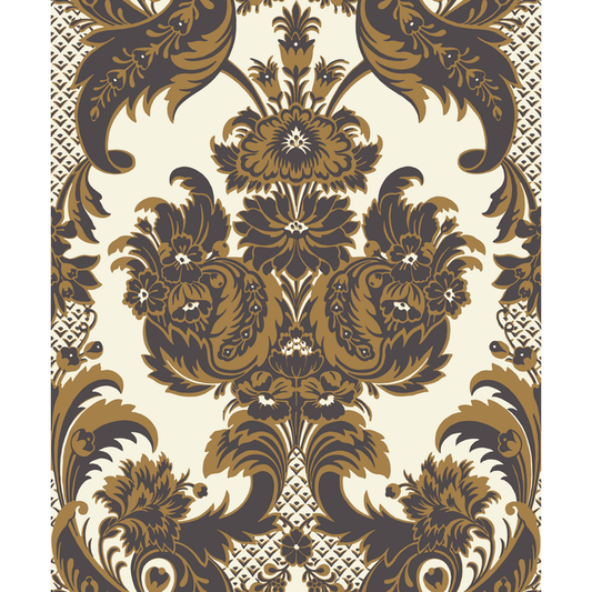 Cole & Son - Wyndham - Black & Gold - 94/3014.CS.0