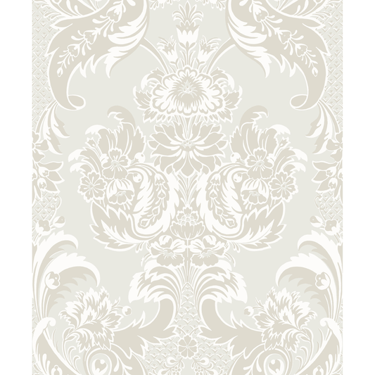 Cole & Son - Wyndham - White And Pearl - 94/3015.CS.0