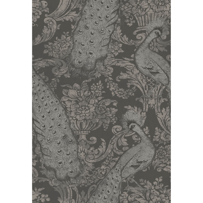 cole & son - byron - charcoal an silver - 94/7039.cs.0