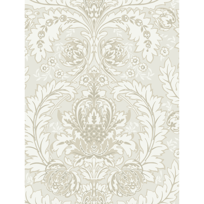 cole & son - coleridge - white and ivory - 94/9047.cs.0