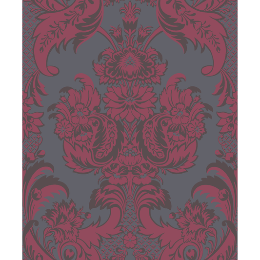 Cole & Son - Wyndham - Red And Slate - 94/3018.CS.0