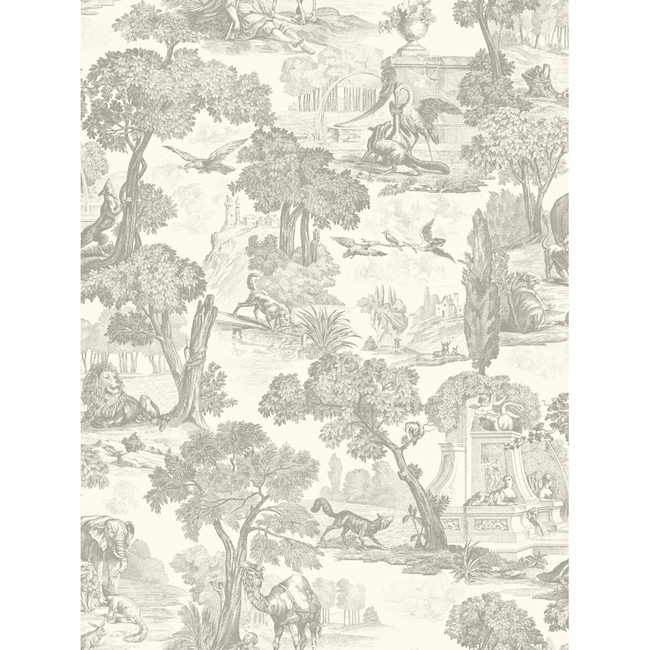 cole & son - versailles - charcoal - 99/15061.cs.0