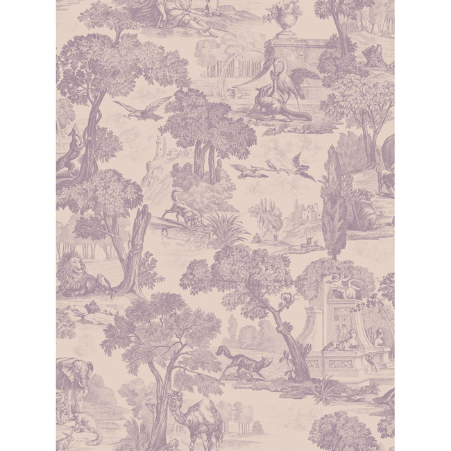 cole & son - versailles - mulberry - 99/15062.cs.0