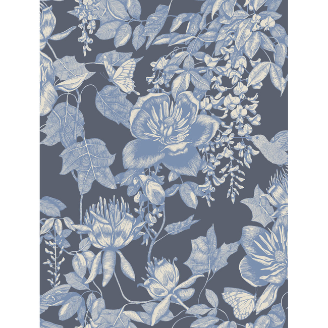 cole & son - tivoli - indigo - 99/7032.cs.0