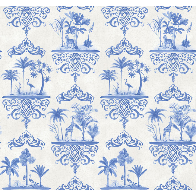 cole & son - rousseau - cobalt blue - 99/9037.cs.0