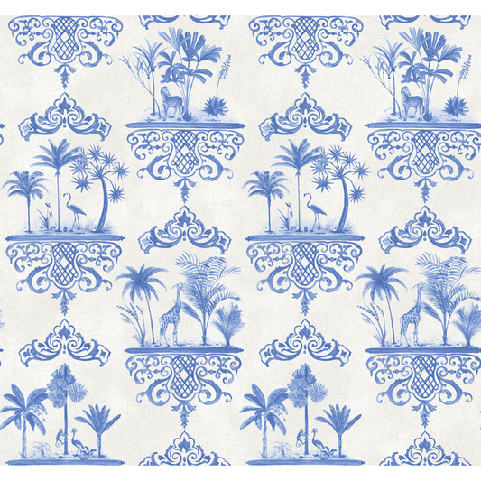 Cole & Son - Rousseau - Cobalt Blue - 99/9037.CS.0