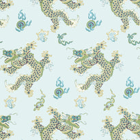 at23180 | dragon dance, willow tree - anna french wallpaper