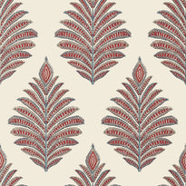 at78726 | palampore leaf, palampore - anna french wallpaper