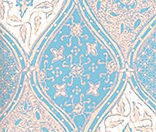 China Seas - Balinese Batik - 6630-01WP - New Blue Cream