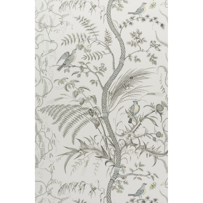 brunschwig & fils - bird and thistle - gray - br-69518.11.0