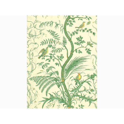 Brunschwig & Fils - Bird And Thistle - Green - BR-69518.435.0